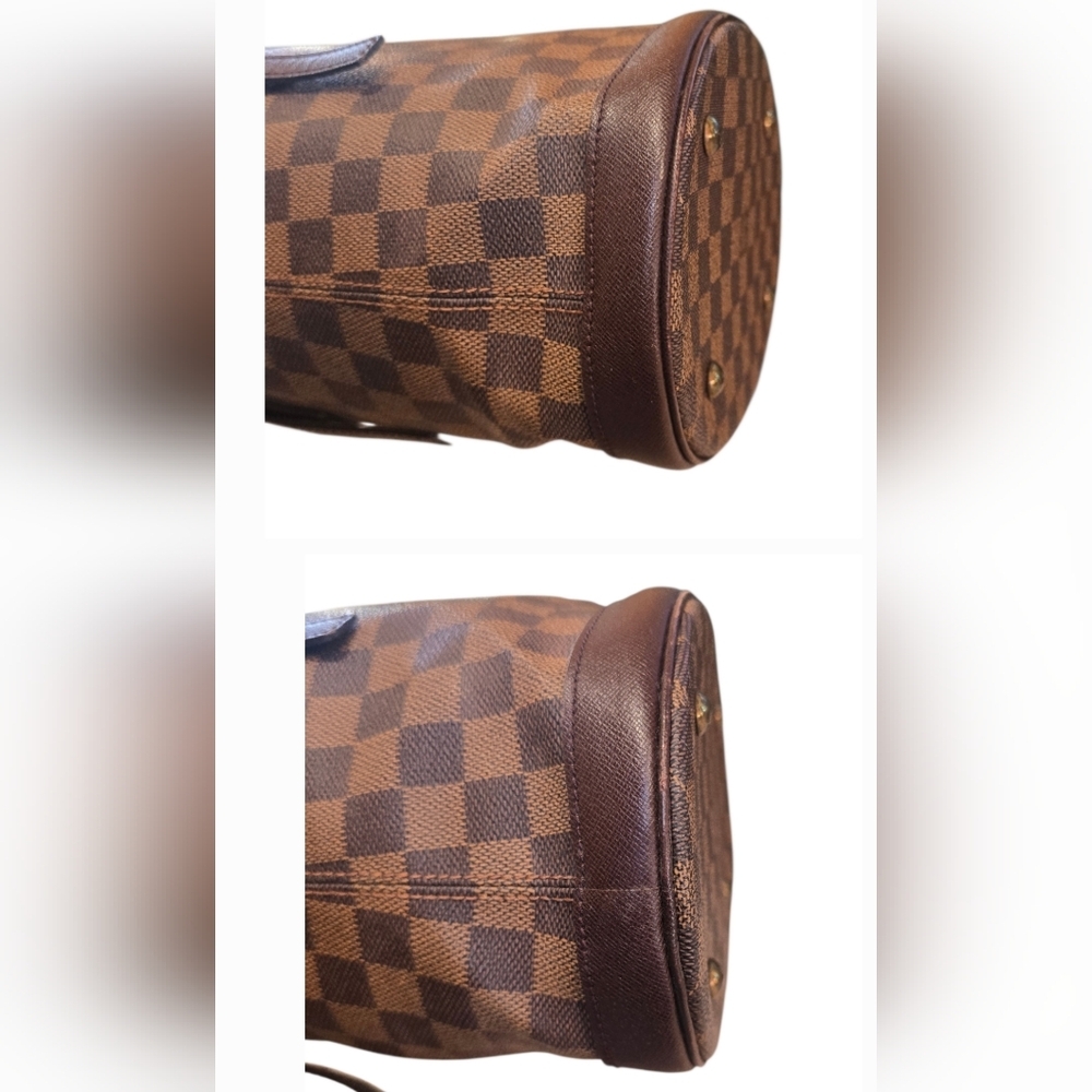 Louis Vuitton Brown Damier Ebene Marais Bucket Shoulder Bag - Picture 8 of 16